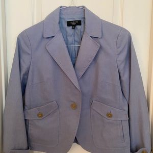 Talbots- dusty blue blazer
